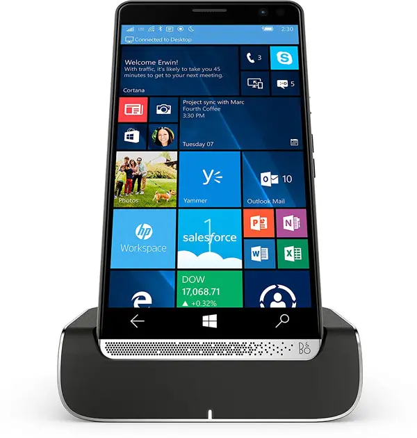 microsoft display dock for android