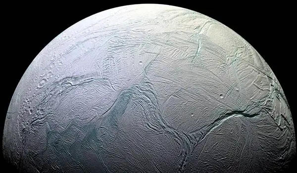 Enceladus - 6th largest moon of Sarurn