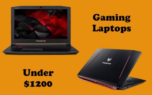 Laptops under 1200 for gaming