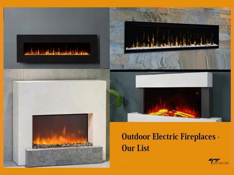 9 Best Outdoor Electric Fireplaces To Buy Life Falcon