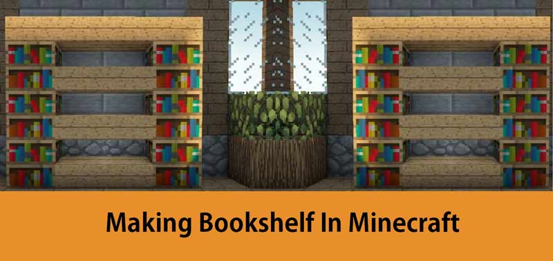 How To Make A Bookshelf In Minecraft Lifefalcon