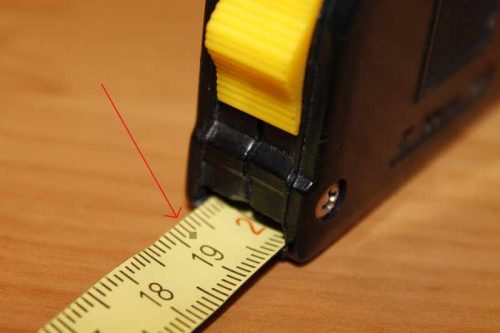 What is the Black Diamond on a Measuring Tape for?