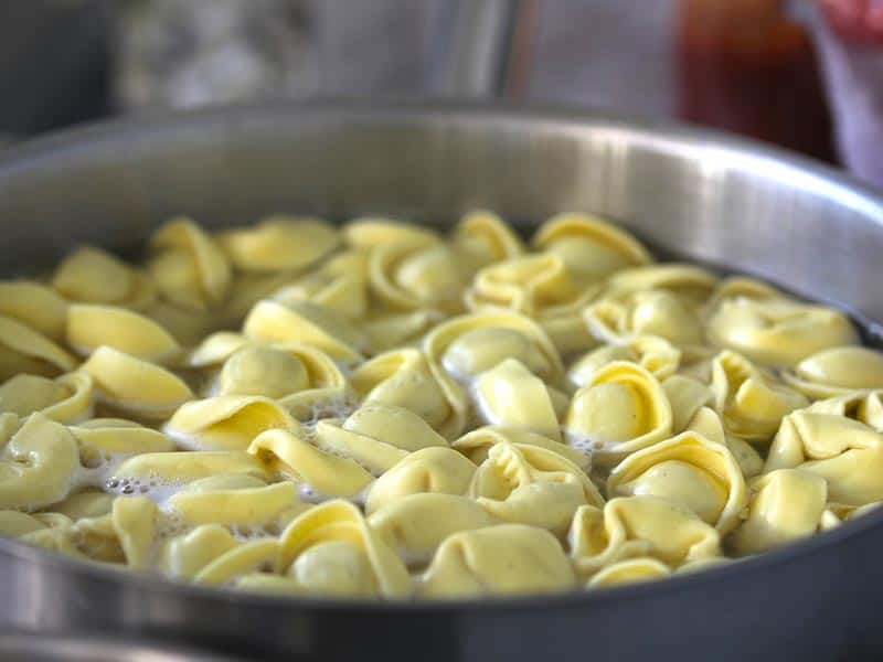 Pasta Pot With A Strainer